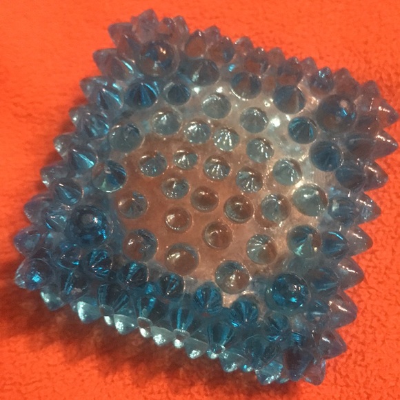 Blue Fenton Hobnail salt Cellar - Picture 4 of 8